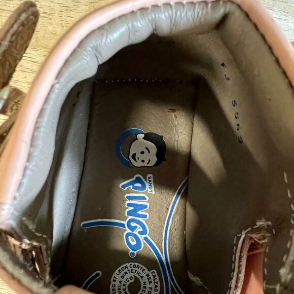 Pingo pink learn to walk shoes - Picture 5 of 12